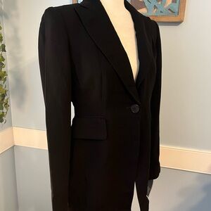 INC International Concepts Classic Black Blazer